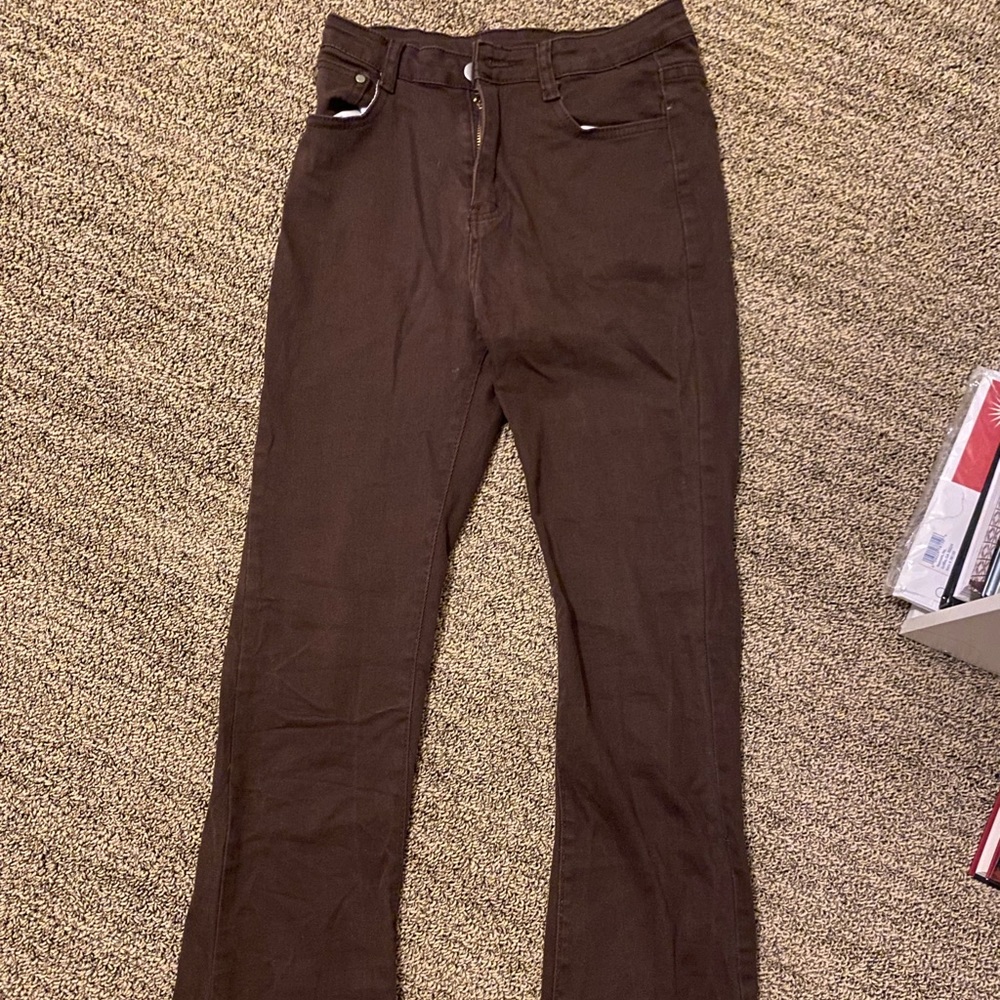 Brown jeans